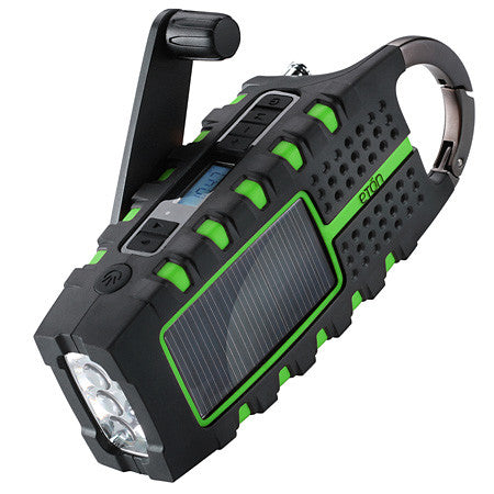 Eton Scorpion Hand Crank AM/FM Radio - Black Umbrella