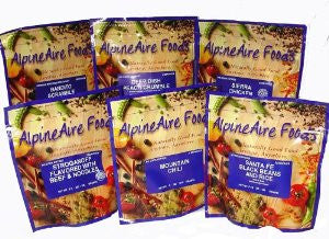 Alpine Aire Freeze Dried Meals - Black Umbrella