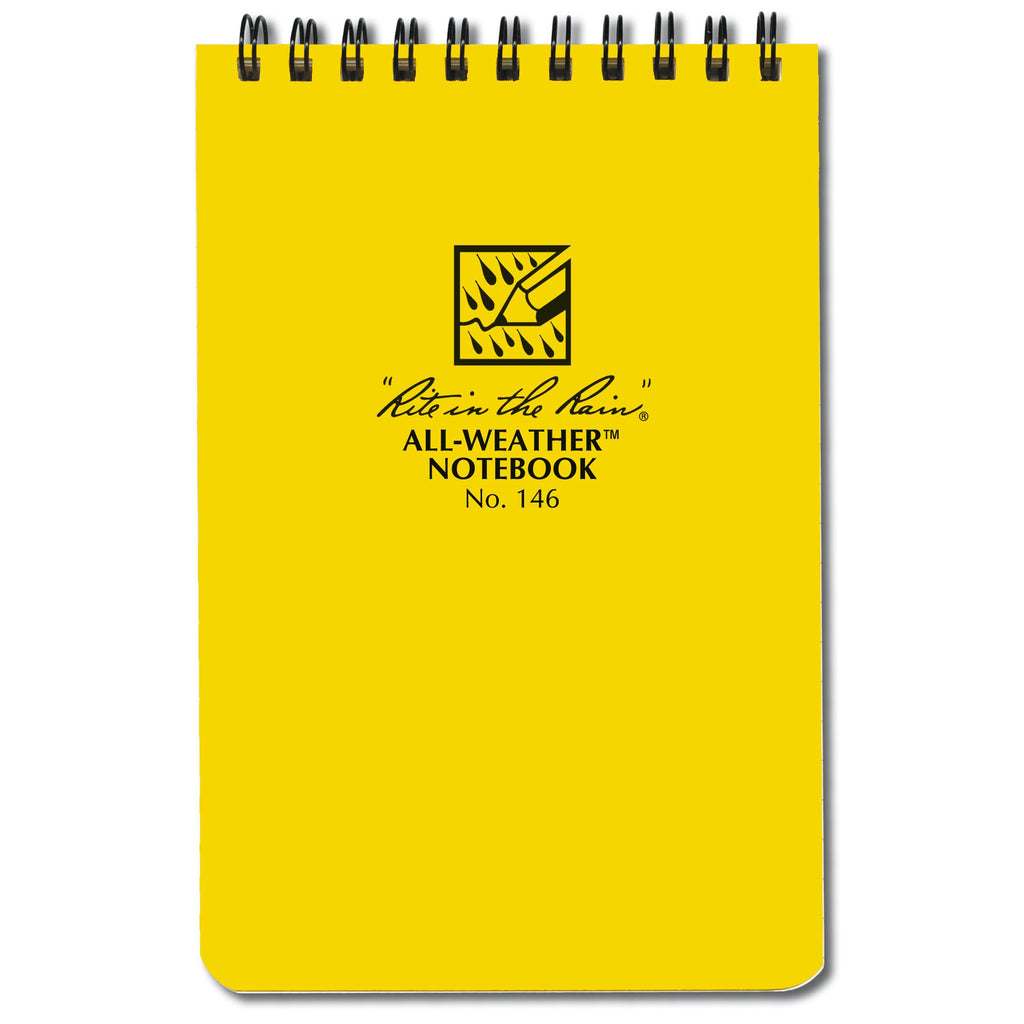 Rite in the Rain Notebook - Black Umbrella